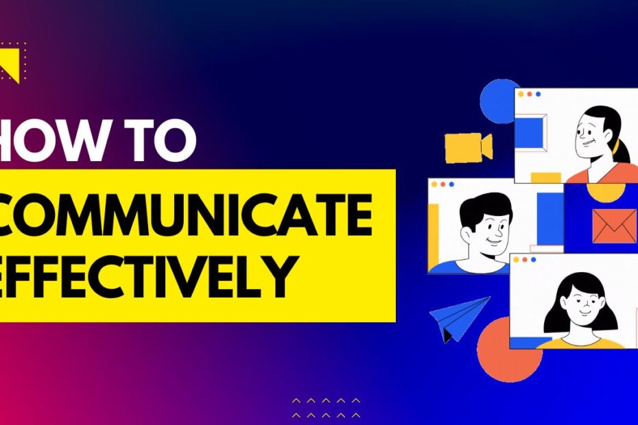 Communicate-effectively